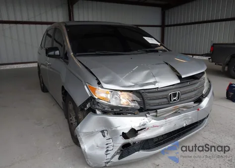 2012 Honda Odyssey Ex-L from USA, damaged, VIN 5FNRL5H66CB050444